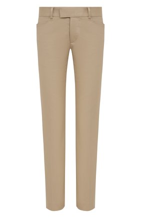 Женские хлопковые брюки DSQUARED2 бежевого цвета по цене 39650 руб., арт. S75KB0187/S39021 | Фото 1 Женские хлопковые брюки DSQUARED2 бежевого цвета, арт. S75KB0187/S39021 | Фото 1