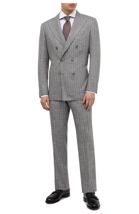 Мужской костюм из кашемира и шерсти KITON серого цвета по цене 841000 руб., арт. UA85K06T11 | Фото 1 Мужской костюм из кашемира и шерсти KITON серого цвета, арт. UA85K06T11 | Фото 1