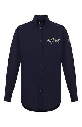 Мужская комплект из рубашки и маски PAUL&SHARK темно-синего цвета по цене 23400 руб., арт. 21413464/C00 | Фото 1 Мужская комплект из рубашки и маски PAUL&SHARK темно-синего цвета, арт. 21413464/C00 | Фото 1