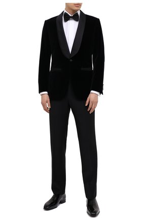 Мужской хлопковый пиджак BRIONI черного цвета по цене 446500 руб., арт. REQJ0M/P0041/VIRGILI0 | Фото 2 Мужской хлопковый пиджак BRIONI черного цвета, арт. REQJ0M/P0041/VIRGILI0 | Фото 2