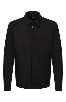 Мужская утепленная куртка Z ZEGNA черного цвета по цене 66350 руб., арт. VW037/ZZ002 | Фото 1 Мужская утепленная куртка Z ZEGNA черного цвета, арт. VW037/ZZ002 | Фото 1