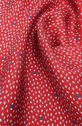 Мужской шелковый платок ERMENEGILDO ZEGNA бордового цвета по цене 9465 руб., арт. Z9J00/39A | Фото 2 Мужской шелковый платок ERMENEGILDO ZEGNA бордового цвета, арт. Z9J00/39A | Фото 2