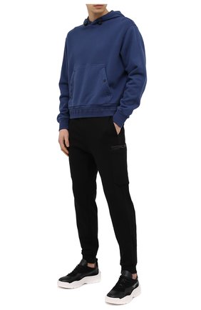 Мужские хлопковые джоггеры Z ZEGNA черного цвета по цене 34550 руб., арт. VW458/ZZP33 | Фото 2 Мужские хлопковые джоггеры Z ZEGNA черного цвета, арт. VW458/ZZP33 | Фото 2