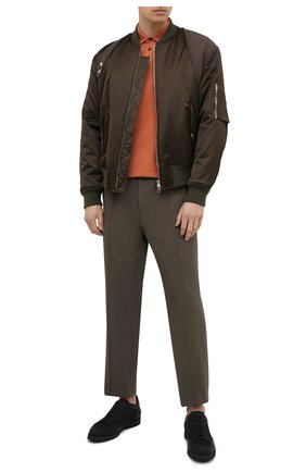 Мужское хлопковое поло Z ZEGNA оранжевого цвета по цене 15400 руб., арт. VW360/ZZ661 | Фото 2 Мужское хлопковое поло Z ZEGNA оранжевого цвета, арт. VW360/ZZ661 | Фото 2 (Стили: Кэжуэл; Материал внешний: Хлопок; Застежка: Пуговицы; Длина (для топов): Стандартные; Рукава: Короткие)