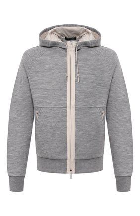 Мужской толстовка ERMENEGILDO ZEGNA светло-серого цвета по цене 128500 руб., арт. UW564/815 | Фото 1 Мужской толстовка ERMENEGILDO ZEGNA светло-серого цвета, арт. UW564/815 | Фото 1