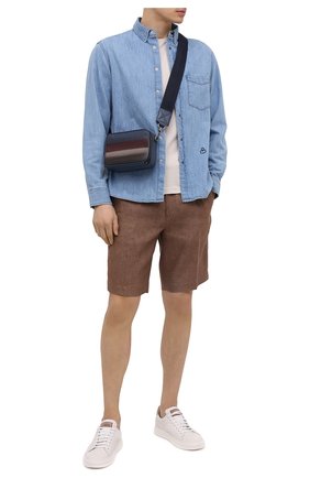 Мужская кожаная сумка ERMENEGILDO ZEGNA разноцветного цвета по цене 137000 руб., арт. C1682P-LHPTS | Фото 2 Мужская кожаная сумка ERMENEGILDO ZEGNA разноцветного цвета, арт. C1682P-LHPTS | Фото 2