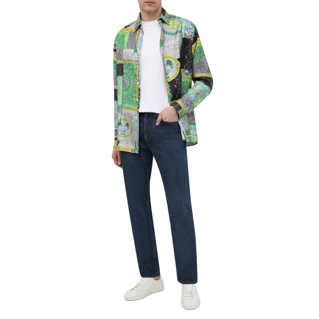 фото Кожаные кеды saint tropez dolce & gabbana