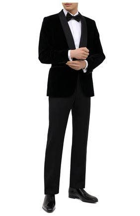 Мужские кожаные оксфорды ZEGNA COUTURE черного цвета по цене 69950 руб., арт. A2841X-LHLEP | Фото 2 Мужские кожаные оксфорды ZEGNA COUTURE черного цвета, арт. A2841X-LHLEP | Фото 2