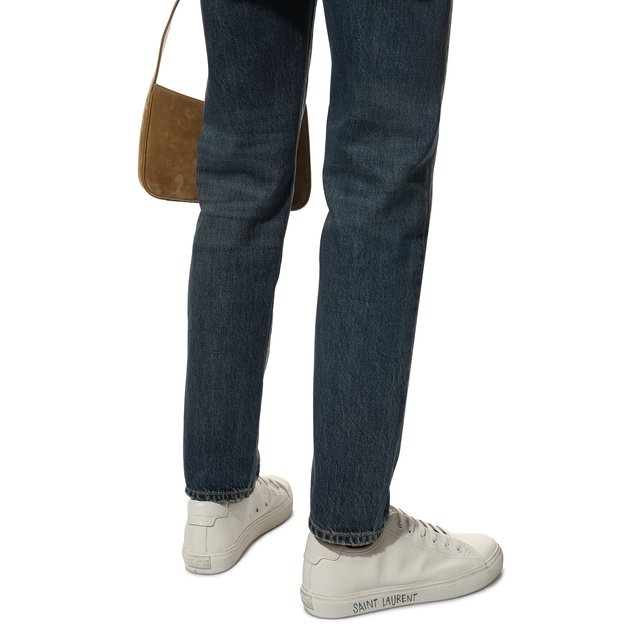 фото Кожаные кеды malibu saint laurent