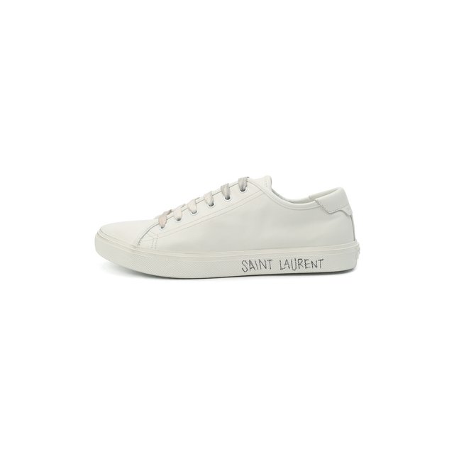 фото Кожаные кеды malibu saint laurent