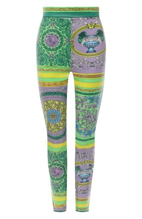 Женские леггинсы VERSACE разноцветного цвета по цене 76050 руб., арт. A88625/1F00541 | Фото 1 Женские леггинсы VERSACE разноцветного цвета, арт. A88625/1F00541 | Фото 1