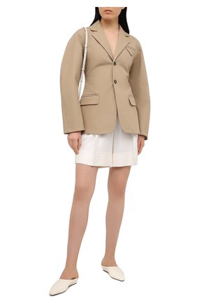 Женские шорты из вискозы KITON белого цвета по цене 76750 руб., арт. D47117K09T11 | Фото 2 Женские шорты из вискозы KITON белого цвета, арт. D47117K09T11 | Фото 2 (Материал внешний: Вискоза; Длина Ж (юбки, платья, шорты): Мини; Стили: Кэжуэл; Кросс-КТ: Широкие; Женское Кросс-КТ: Шорты-одежда)