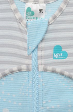 Детский хлопковый комбинезон LOVE TO DREAM голубого цвета по цене 2800 руб., арт. L40 16 088 BLU 6M | Фото 3 Детский хлопковый комбинезон LOVE TO DREAM голубого цвета, арт. L40 16 088 BLU 6M | Фото 3 (Рукава: Короткие; Материал внешний: Хлопок; Ростовка одежда: 6 мес | 68 см)