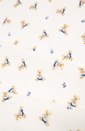 Детского хлопковое одеяло POLO RALPH LAUREN разноцветного цвета по цене 5165 руб., арт. 320682724 | Фото 2 Детского хлопковое одеяло POLO RALPH LAUREN разноцветного цвета, арт. 320682724 | Фото 2