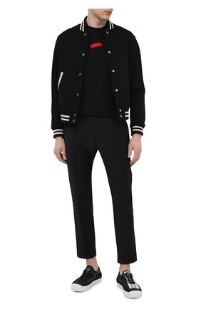 Мужская хлопковая футболка DSQUARED2 черного цвета по цене 20650 руб., арт. S74GD0804/S22427 | Фото 2 Мужская хлопковая футболка DSQUARED2 черного цвета, арт. S74GD0804/S22427 | Фото 2