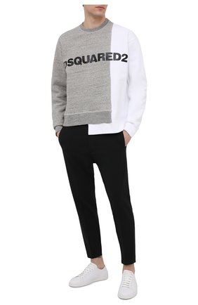 Мужские шерстяные брюки DSQUARED2 черного цвета по цене 43900 руб., арт. S74KB0549/S40320 | Фото 2 Мужские шерстяные брюки DSQUARED2 черного цвета, арт. S74KB0549/S40320 | Фото 2
