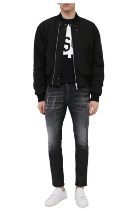 Мужские джинсы DSQUARED2 черного цвета по цене 41350 руб., арт. S74LB0880/S30357 | Фото 2 Мужские джинсы DSQUARED2 черного цвета, арт. S74LB0880/S30357 | Фото 2