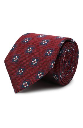 Мужской шелковый галстук ERMENEGILDO ZEGNA бордового цвета по цене 16550 руб., арт. Z9D12/18B | Фото 1 Мужской шелковый галстук ERMENEGILDO ZEGNA бордового цвета, арт. Z9D12/18B | Фото 1