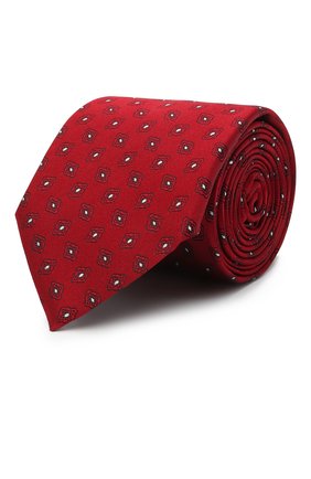 Мужской шелковый галстук ERMENEGILDO ZEGNA красного цвета по цене 19500 руб., арт. Z9D42/100 | Фото 1 Мужской шелковый галстук ERMENEGILDO ZEGNA красного цвета, арт. Z9D42/100 | Фото 1