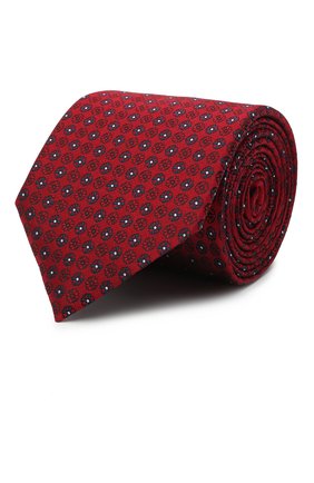 Мужской шелковый галстук ERMENEGILDO ZEGNA красного цвета по цене 19500 руб., арт. Z9D42/100 | Фото 1 Мужской шелковый галстук ERMENEGILDO ZEGNA красного цвета, арт. Z9D42/100 | Фото 1