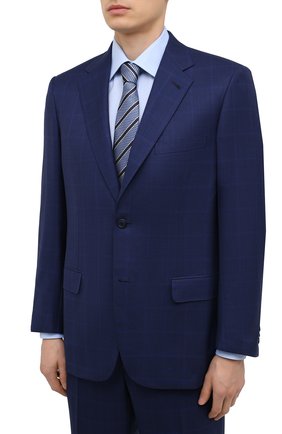 Мужской шерстяной костюм BRIONI синего цвета по цене 871500 руб., арт. RAH00R/P0A2J/PARLAMENT0 | Фото 2 Мужской шерстяной костюм BRIONI синего цвета, арт. RAH00R/P0A2J/PARLAMENT0 | Фото 2
