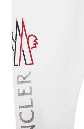 Детский хлопковый комбинезон MONCLER белого цвета по цене 23100 руб., арт. G1-951-8L723-00-899AR | Фото 3 Детский хлопковый комбинезон MONCLER белого цвета, арт. G1-951-8L723-00-899AR | Фото 3 (Региональные ограничения белый список (Axapta Mercury): RU; Ростовка одежда: 12 мес | 80 см, 18 мес | 86 см)
