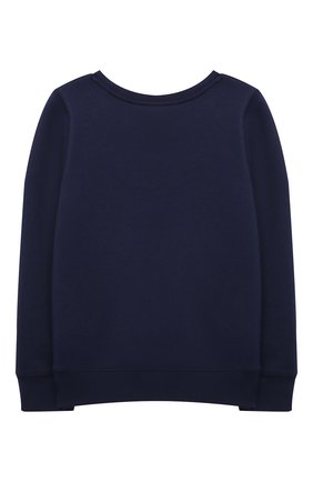Детский хлопковый свитшот POLO RALPH LAUREN синего цвета по цене 7985 руб., арт. 311837228 | Фото 2 Детский хлопковый свитшот POLO RALPH LAUREN синего цвета, арт. 311837228 | Фото 2