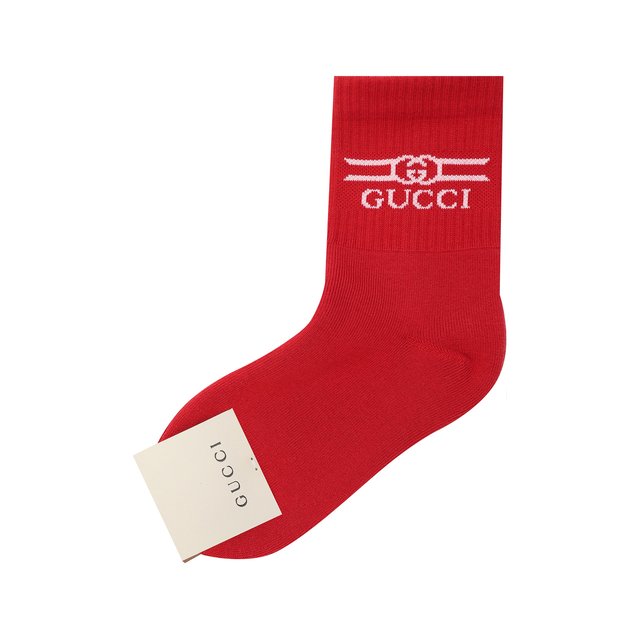 Хлопковые носки Gucci 627636/4K428