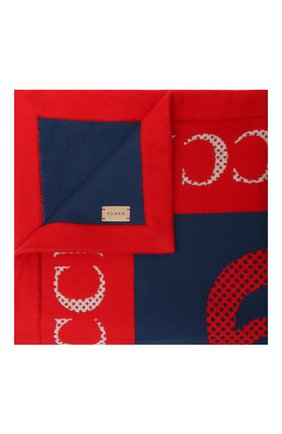 Детского шерстяное одеяло GUCCI разноцветного цвета, арт. 645520/3K200 | Фото 1 (Региональные ограничения белый список (Axapta Mercury): RU)
