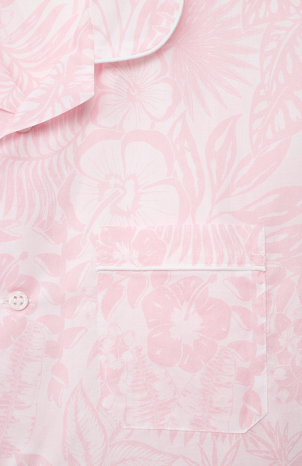 Детская хлопковая пижама DEREK ROSE розового цвета, арт. 7025-LEDB042/13-16 | Фото 6 (Рукава: Длинные; Девочки Кросс-КТ: Пижама; Региональные ограничения белый список (Axapta Mercury): RU; Материал внешний: Хлопок; Ростовка одежда: 13 - 15 лет | 158 см)