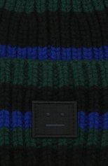 Детского шерстяная шапка ACNE STUDIOS черного цвета, арт. D40004 | Фото 3 (Материал: Текстиль, Шерсть; Региональные ограничения белый список (Axapta Mercury): RU)
