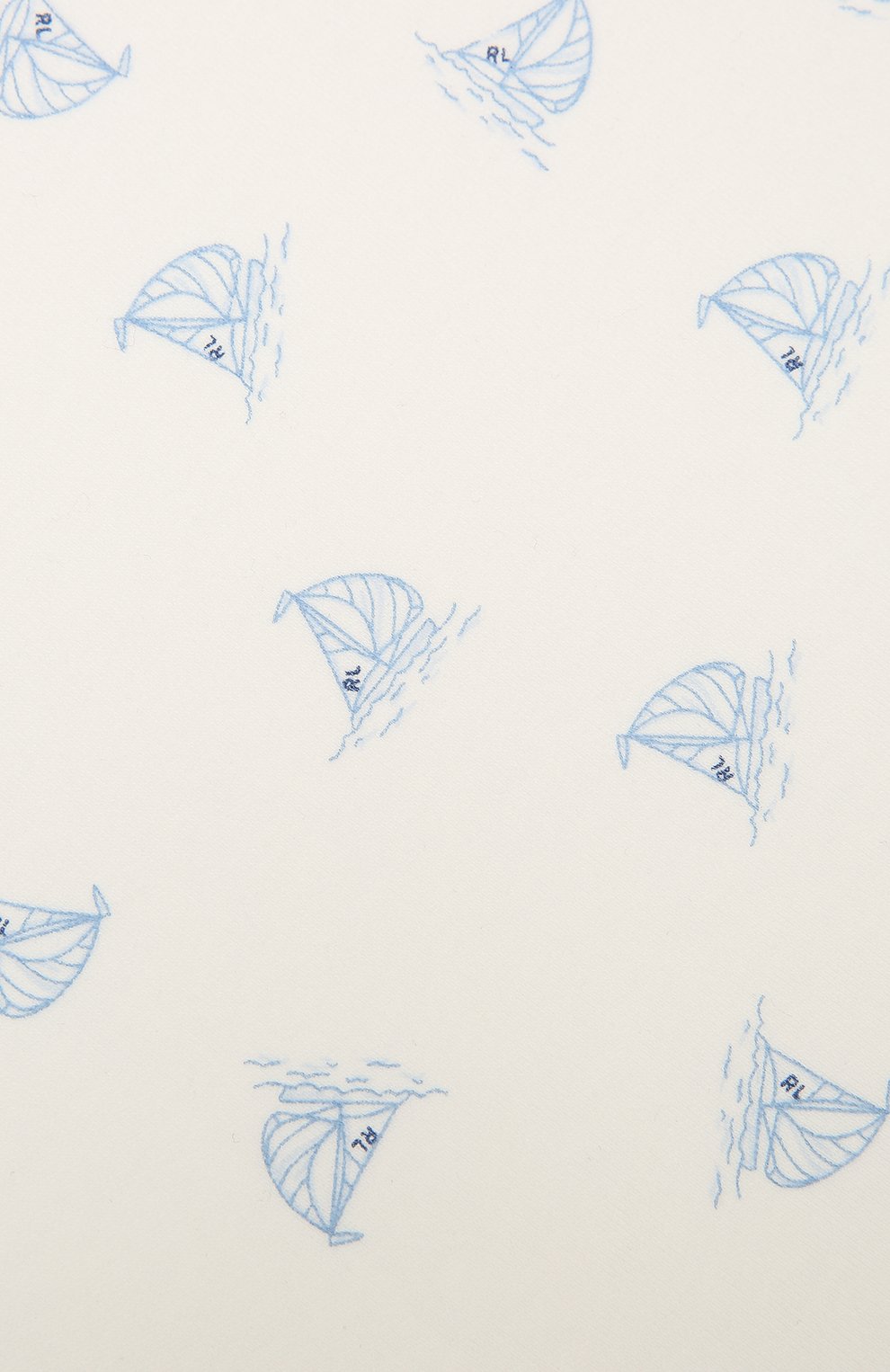Детского хлопковое одеяло POLO RALPH LAUREN белого цвета, арт. 320833490 | Фото 2 (Материал: Текстиль, Хлопок; Региональные ограничения белый список (Axapta Mercury): RU)