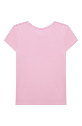 Детская хлопковая футболка POLO RALPH LAUREN розового цвета по цене 3675 руб., арт. 313837218 | Фото 2 Детская хлопковая футболка POLO RALPH LAUREN розового цвета, арт. 313837218 | Фото 2