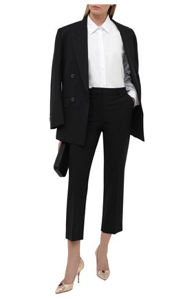 Женские текстильные туфли cardinale 90 DOLCE & GABBANA светло-розового цвета по цене 73050 руб., арт. CD1590/AW703 | Фото 2 Женские текстильные туфли cardinale 90 DOLCE & GABBANA светло-розового цвета, арт. CD1590/AW703 | Фото 2