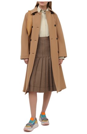 Женские комбинированные кроссовки ramsey BURBERRY разноцветного цвета по цене 42650 руб., арт. 8037517 | Фото 2 Женские комбинированные кроссовки ramsey BURBERRY разноцветного цвета, арт. 8037517 | Фото 2