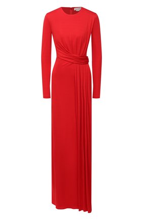 Женское платье из вискозы ALEXANDER MCQUEEN красного цвета по цене 366000 руб., арт. 645893/QLAA0 | Фото 1 Женское платье из вискозы ALEXANDER MCQUEEN красного цвета, арт. 645893/QLAA0 | Фото 1 (Женское Кросс-КТ: Платье-одежда; Стили: Романтичный; Случай: Вечерний; Рукава: Длинные; Длина Ж (юбки, платья, шорты): Миди; Материал внешний: Вискоза; Материал подклада: Синтетический материал; Региональные ограничения белый список (Axapta Mercury): RU)
