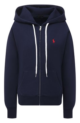 Женский хлопковая толстовка POLO RALPH LAUREN синего цвета по цене 15200 руб., арт. 211794396 | Фото 1 Женский хлопковая толстовка POLO RALPH LAUREN синего цвета, арт. 211794396 | Фото 1