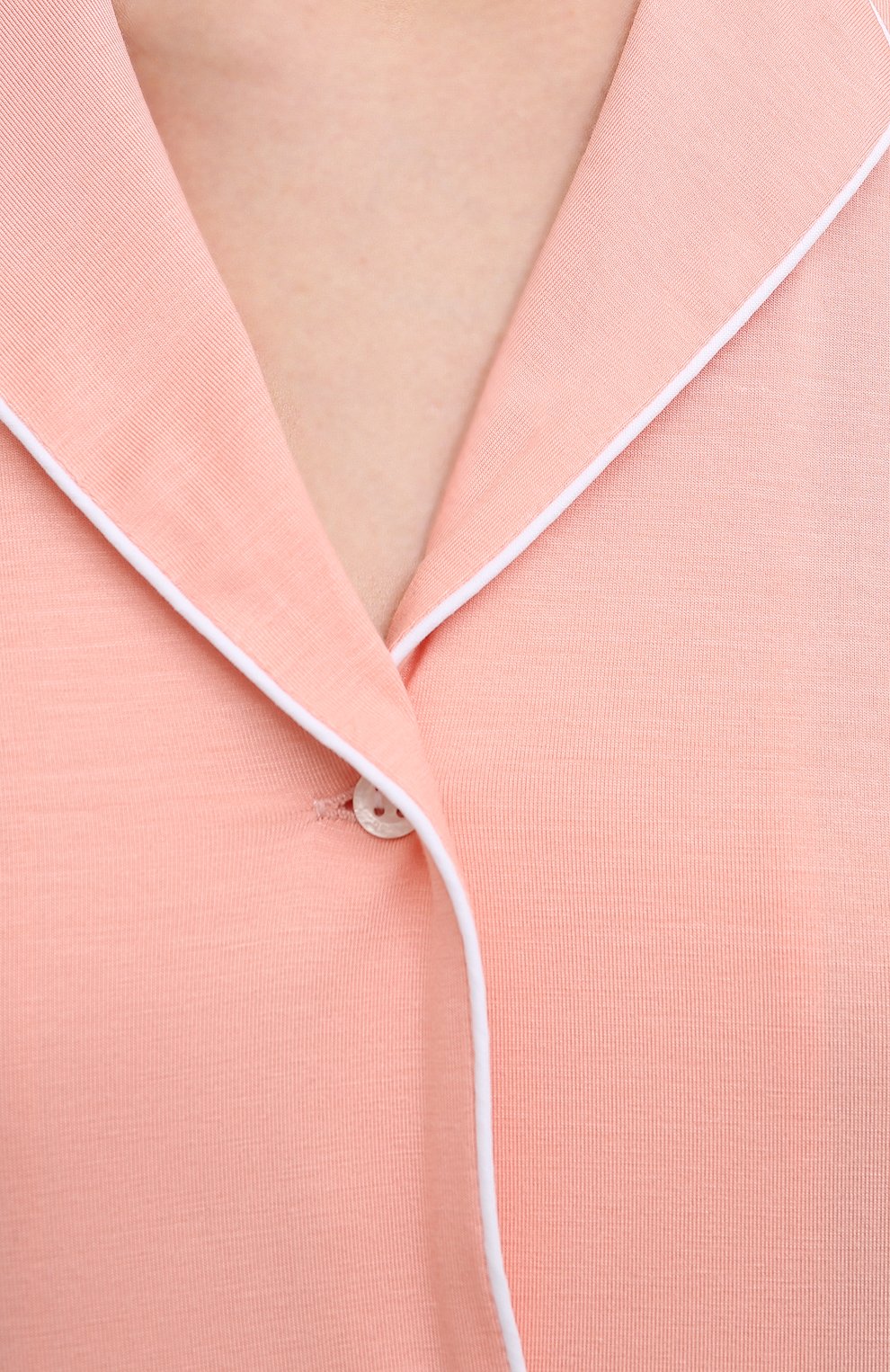 Женская пижама DEREK ROSE светло-розового цвета, арт. 2035-LARA001 | Фото 6 (Материал внешний: Синтетический материал)