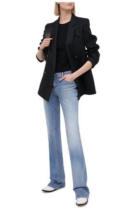 Женские джинсы DSQUARED2 голубого цвета по цене 44450 руб., арт. S75LB0483/S30662 | Фото 2 Женские джинсы DSQUARED2 голубого цвета, арт. S75LB0483/S30662 | Фото 2