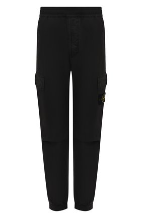 Мужские хлопковые джоггеры STONE ISLAND черного цвета по цене 29950 руб., арт. 741531303 | Фото 1 Мужские хлопковые джоггеры STONE ISLAND черного цвета, арт. 741531303 | Фото 1