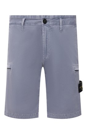 Мужские хлопковые шорты STONE ISLAND синего цвета по цене 21750 руб., арт. 7415L0504 | Фото 1 Мужские хлопковые шорты STONE ISLAND синего цвета, арт. 7415L0504 | Фото 1