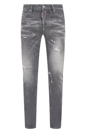 Мужские джинсы DSQUARED2 серого цвета по цене 47000 руб., арт. S74LB0867/S30260 | Фото 1 Мужские джинсы DSQUARED2 серого цвета, арт. S74LB0867/S30260 | Фото 1 (Кросс-КТ: Деним; Стили: Гранж; Длина (брюки, джинсы): Стандартные; Детали: Потертости; Силуэт М (брюки): Прямые; Материал внешний: Хлопок)