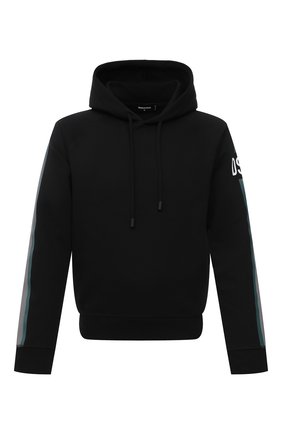 Мужской худи DSQUARED2 черного цвета по цене 48150 руб., арт. S74GU0501/S23360 | Фото 1 Мужской худи DSQUARED2 черного цвета, арт. S74GU0501/S23360 | Фото 1