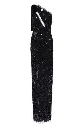 Женское платье TOM FORD темно-синего цвета по цене 2075000 руб., арт. AB2895-SDE272 | Фото 1 Женское платье TOM FORD темно-синего цвета, арт. AB2895-SDE272 | Фото 1 (Материал внешний: Синтетический материал; Женское Кросс-КТ: Платье-одежда; Стили: Романтичный; Рукава: Без рукавов; Материал подклада: Шелк)