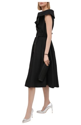 Женские кожаные туфли ALEXANDER MCQUEEN серебряного цвета по цене 77700 руб., арт. 633504/WHTM1 | Фото 2 Женские кожаные туфли ALEXANDER MCQUEEN серебряного цвета, арт. 633504/WHTM1 | Фото 2