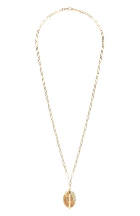 Женская кулон на цепочке ISABEL MARANT хаки цвета по цене 15300 руб., арт. C00232-21P025B | Фото 1 Женская кулон на цепочке ISABEL MARANT хаки цвета, арт. C00232-21P025B | Фото 1