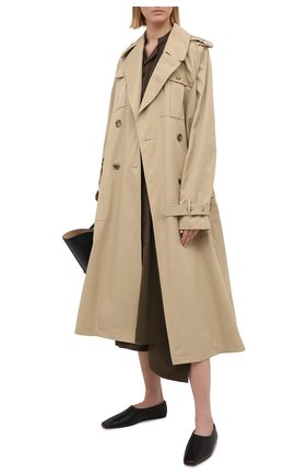 Женский хлопковый тренч JW ANDERSON бежевого цвета по цене 163500 руб., арт. C00128 PG0289 | Фото 2 Женский хлопковый тренч JW ANDERSON бежевого цвета, арт. C00128 PG0289 | Фото 2