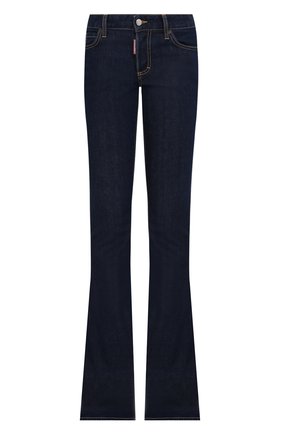Женские джинсы DSQUARED2 темно-синего цвета по цене 33950 руб., арт. S75LB0499/S30595 | Фото 1 Женские джинсы DSQUARED2 темно-синего цвета, арт. S75LB0499/S30595 | Фото 1