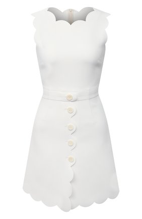 Женское платье REDVALENTINO белого цвета по цене 57800 руб., арт. VR3VAW85/1FR | Фото 1 Женское платье REDVALENTINO белого цвета, арт. VR3VAW85/1FR | Фото 1