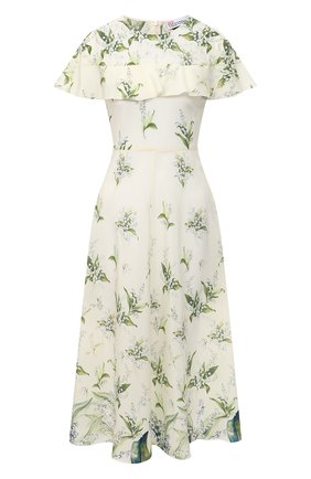 Женское шелковое платье REDVALENTINO кремвого цвета по цене 89950 руб., арт. VR3VAF20/5LW | Фото 1 Женское шелковое платье REDVALENTINO кремвого цвета, арт. VR3VAF20/5LW | Фото 1